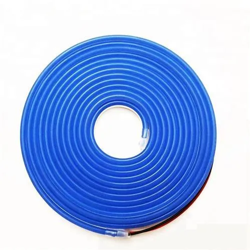 12v 6mm Neon Led Rope Light Blue Jacket 1m Electro Gadgets