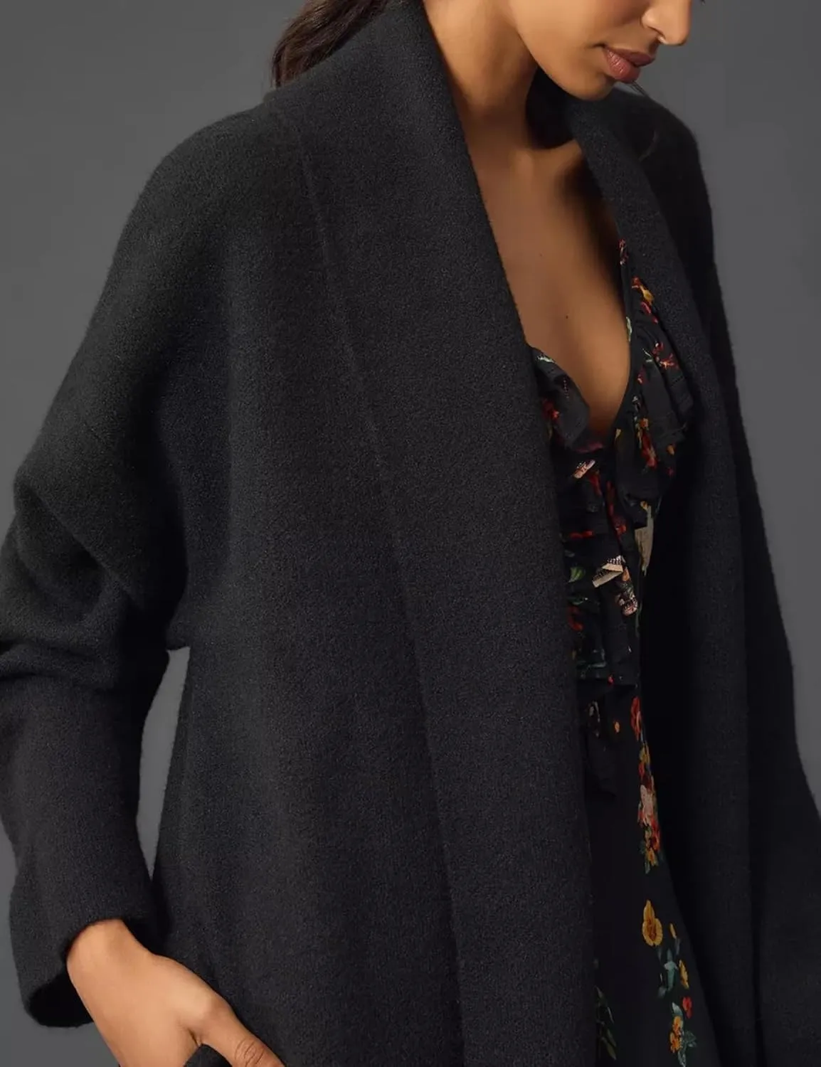 Arssm Womens Long Cardigan Oversized Chunky Open Front Sweaters Slouchy Knit Long Sleeve Fall Coat 2024 Trendy Jackets