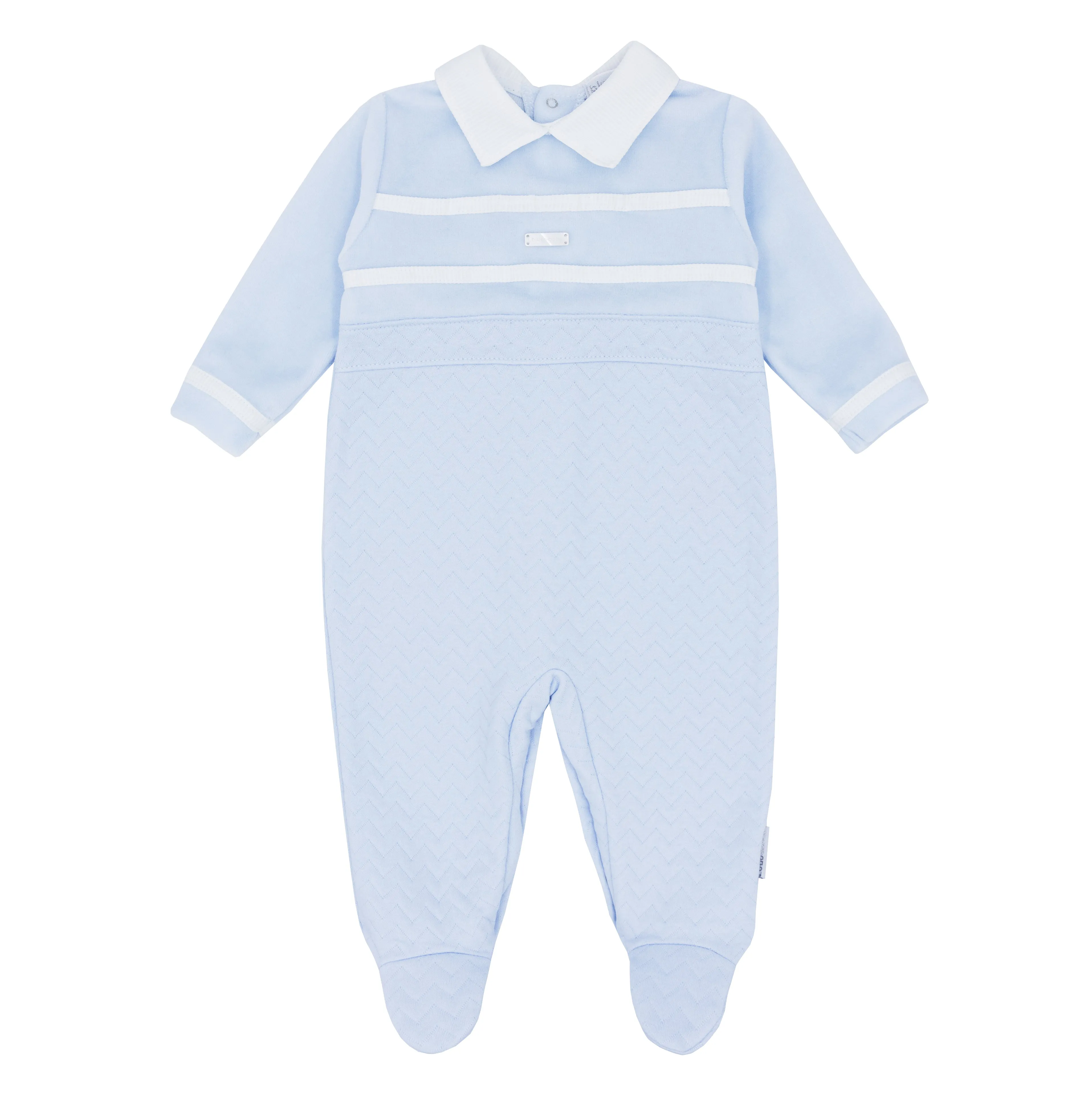 'Blues Baby' Boys Blue All In One