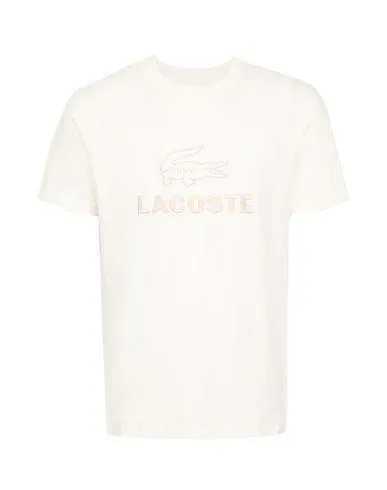 Lacoste Man T-shirt Ivory 5 Designer