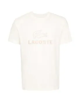 Lacoste Man T-shirt Ivory 5 Designer