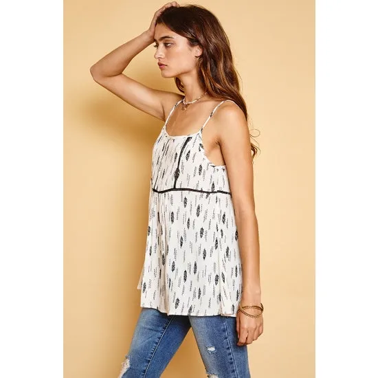 Leaf Print Tank