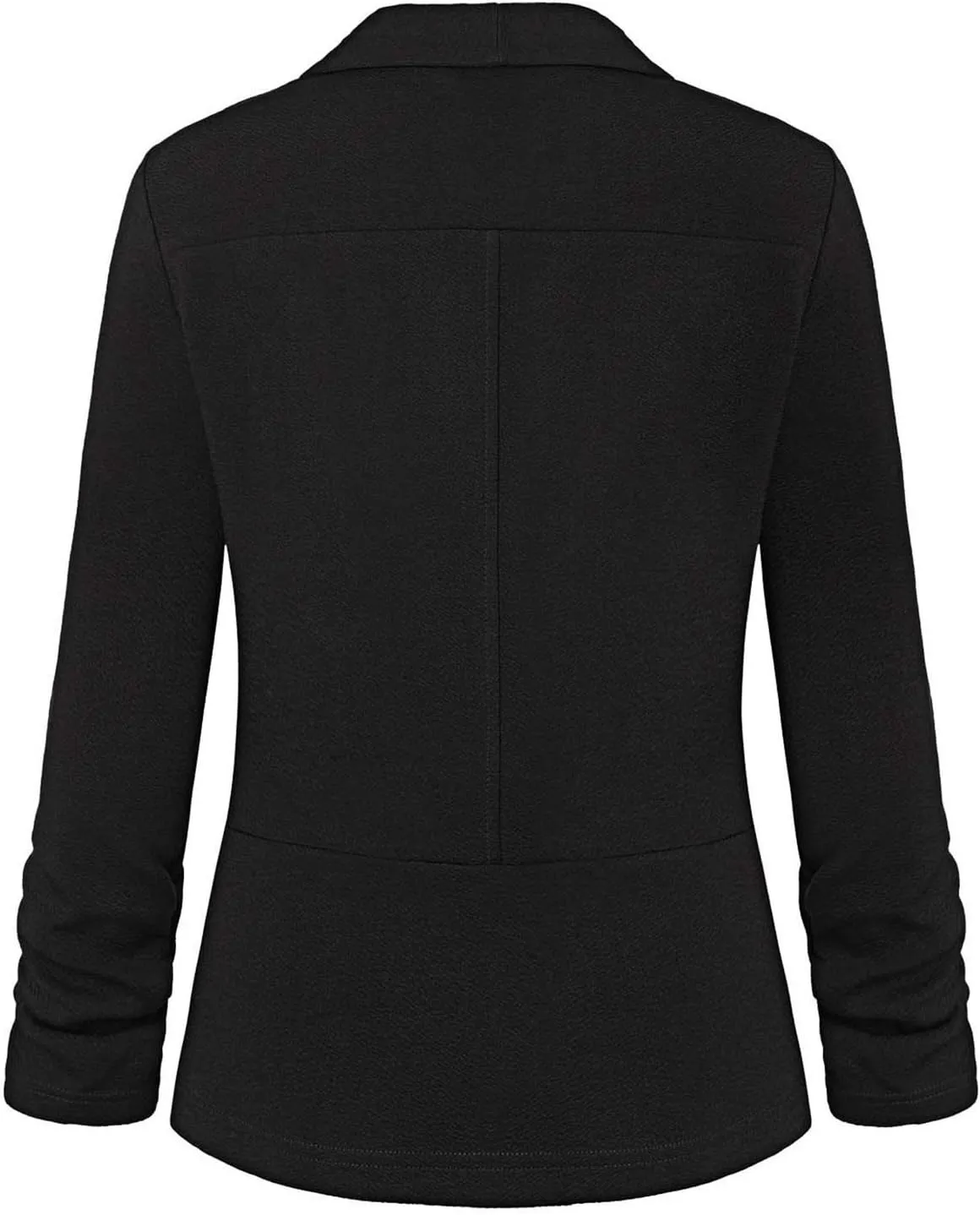 Unifizz Women's 3/4 Sleeve Blazer Lightweight Casual Cardigan Jacket Work Office Blazers with Pockets