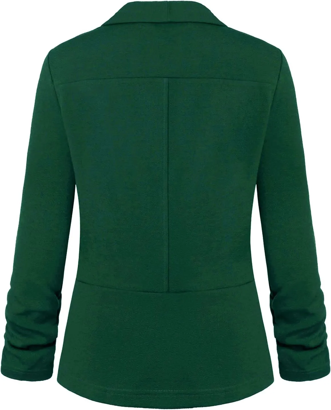 Unifizz Women's 3/4 Sleeve Blazer Lightweight Casual Cardigan Jacket Work Office Blazers with Pockets