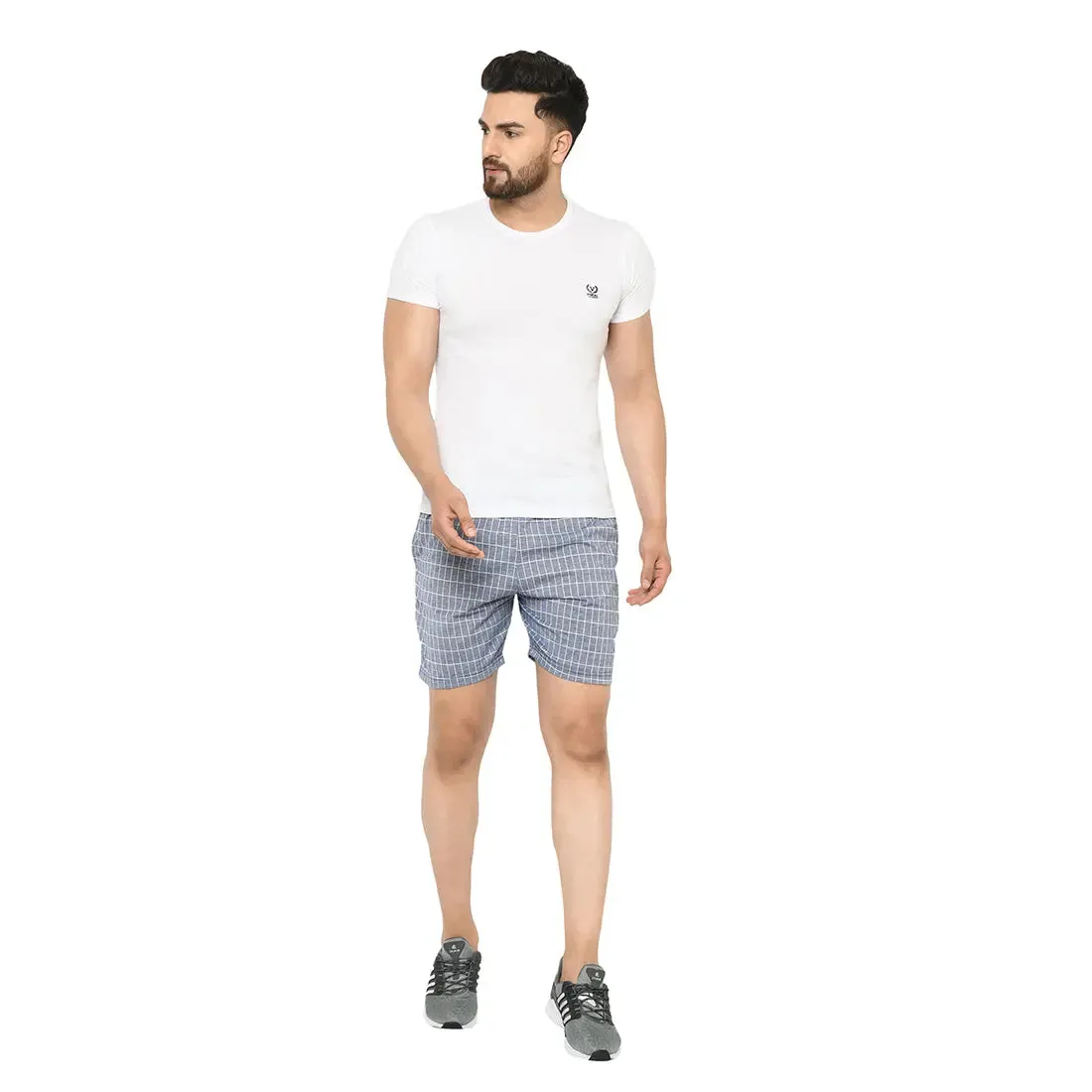 Vimal Jonney Blue Shorts For Men's